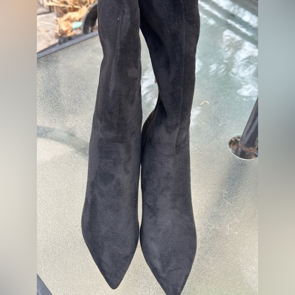 Marc Fisher LTD Women’s Qulie Black Over the Knee Boots 6M NWOB - Picture 9 of 12